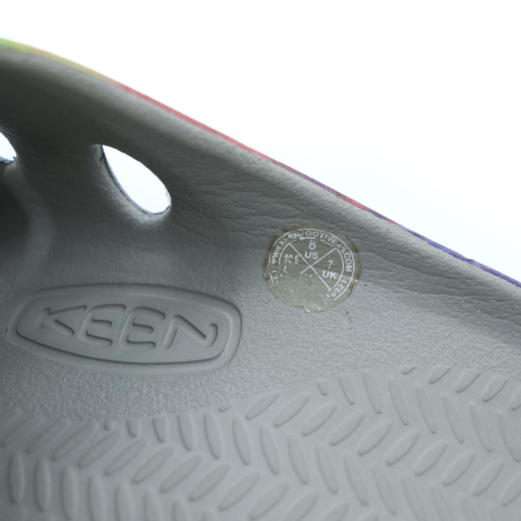 KEEN ヨギ YOGUI ARTS サンダル 26cm パープル ブルー グリーン タイダイ DEAD DYE