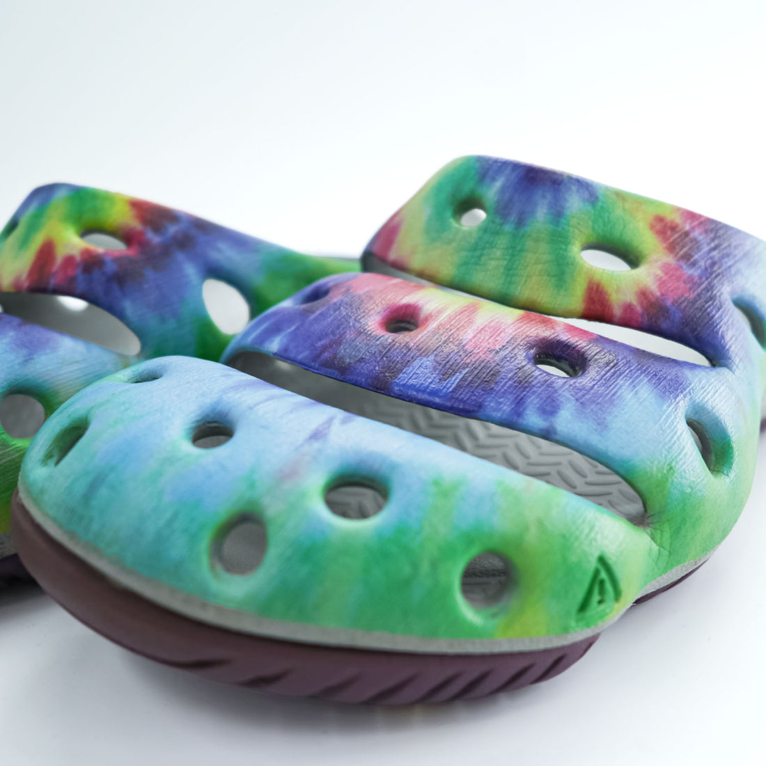 KEEN ヨギ YOGUI ARTS サンダル 26cm パープル ブルー グリーン タイダイ DEAD DYE