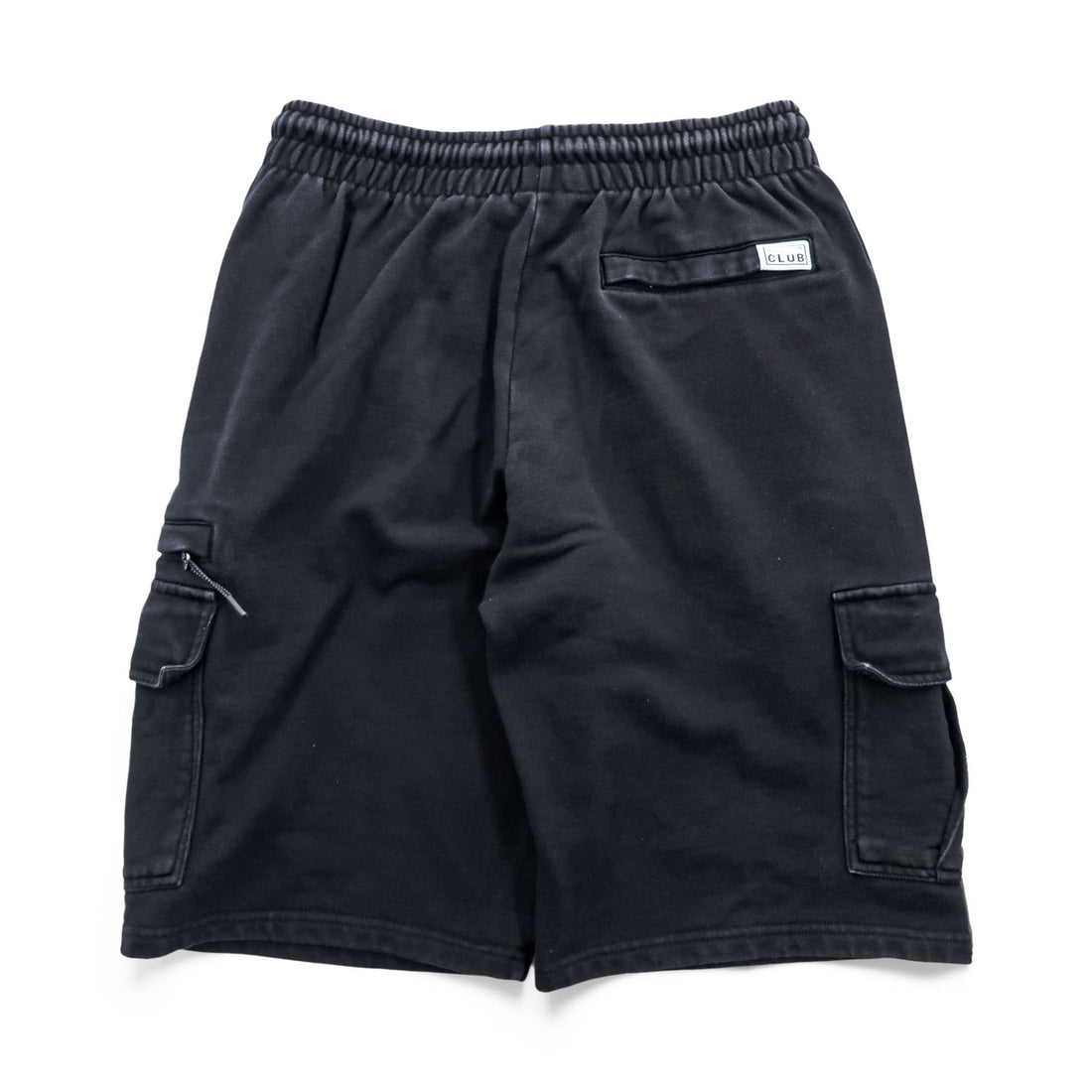 PRO CLUB ヘビーウェイト スウェットショーツ カーゴ ハーフパンツ L ブラック COMFORT ポケット