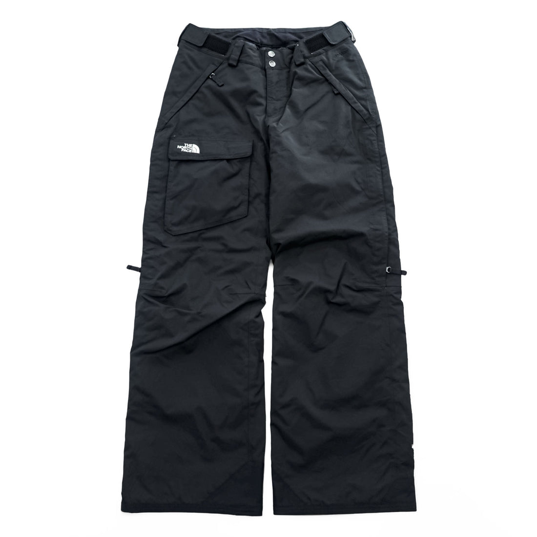 THE NORTH FACE シェル アウトドアパンツ S ブラック HYVENT 防水 スキー ボード スノーゲイター AY8X