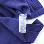Polo Ralph Lauren 90年代 ヴィンテージ USA製 ポロシャツ XL ブルー 鹿の子 スモールポニー ロゴ 刺繍