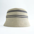 Sexhippies バケットハット ナチュラル セーラーハット ベージュ ネイビー STRIPED OG BUCKET