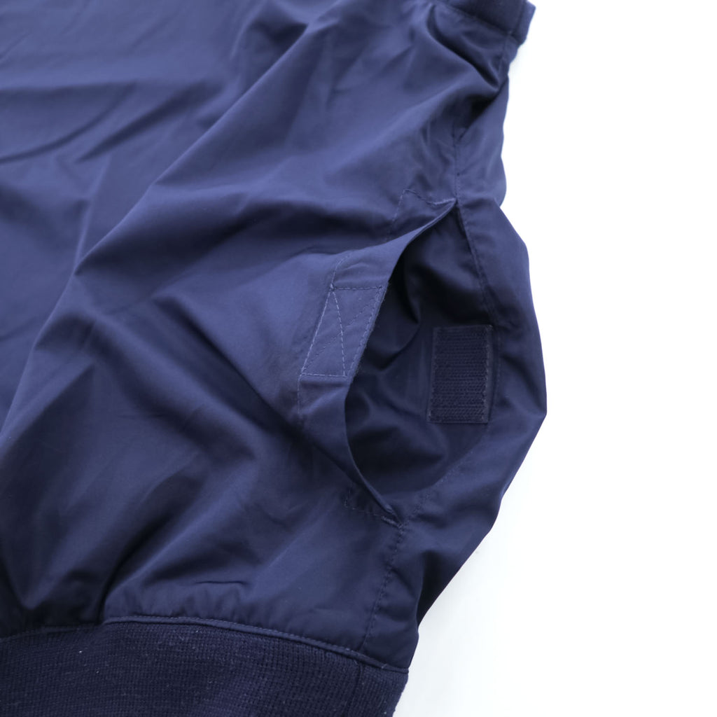 POLO GOLF Ralph Lauren 90年代 ヴィンテージ Vネック プルオーバー スポーツベスト L ネイビー メッシュ 防水  ピステ