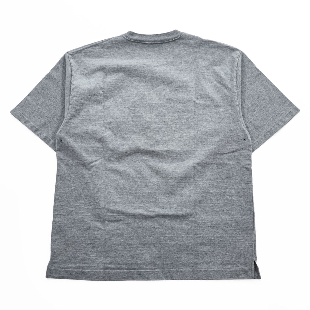 AURALEE 日本製 ポケット Tシャツ STAND UP TEE L グレー A6ST01SU
