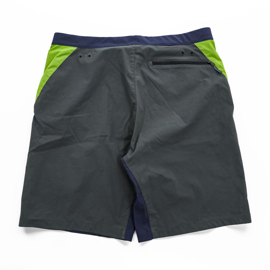 mont-bell キャニオンショーツ ナイロン ショートパンツ ハーフパンツ L ネイビー ストレッチ リップストップ ベルト付 1105529