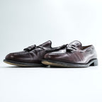 Allen Edmonds 米国製 Grayson コードバン レザー タッセルローファー 27.5cm スリッポン Vibram グッドイヤーウェルト製法 8277 USA製