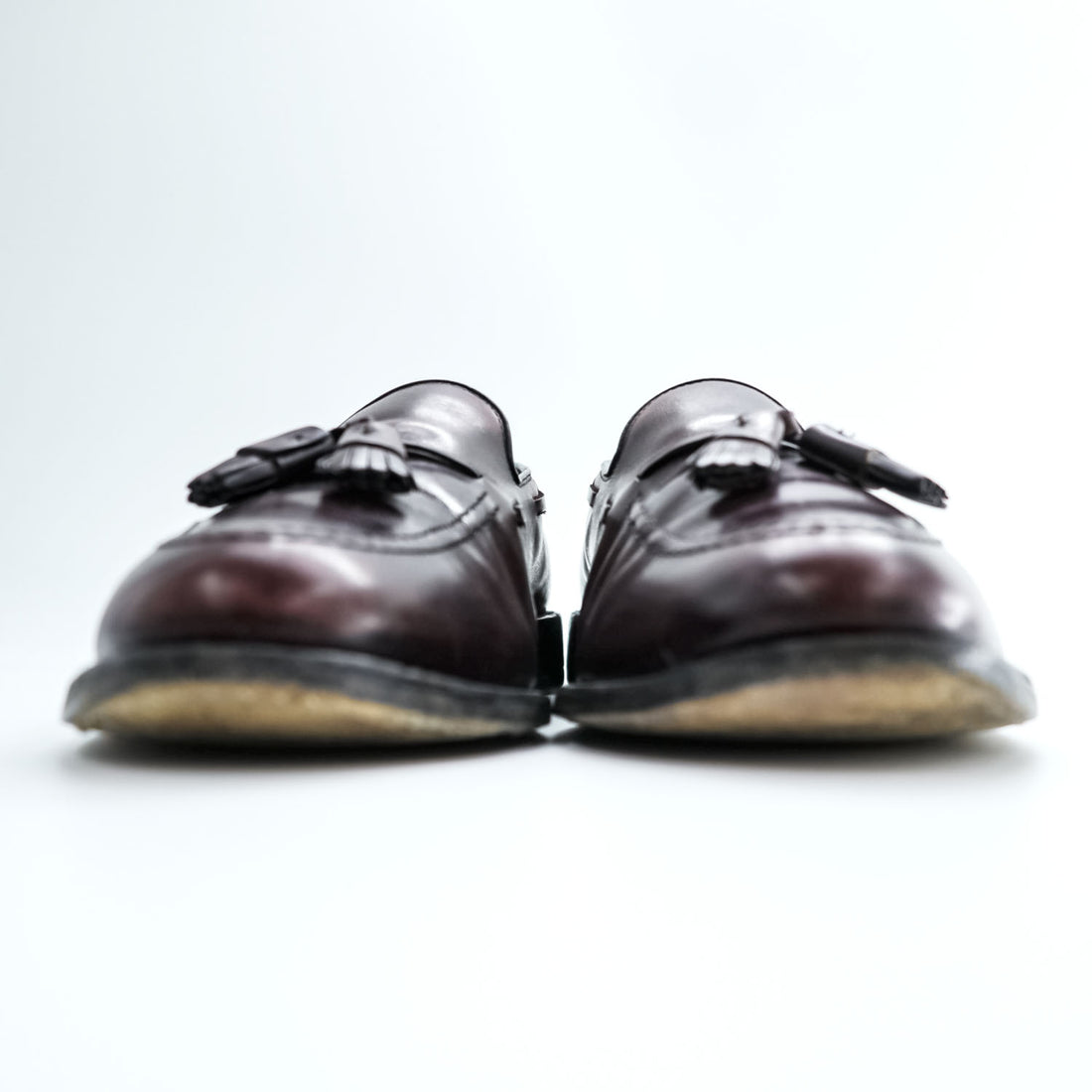 Allen Edmonds 米国製 Grayson コードバン レザー タッセルローファー 27.5cm スリッポン Vibram グッドイヤーウェルト製法 8277 USA製