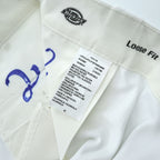 Dickies ワークショーツ ショートパンツ ハーフパンツ XL ホワイト ビッグサイズ LOOSE FIT 42283WH