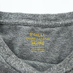 Polo Ralph Lauren Tシャツ XXL グレー ビッグサイズ スモールポニー ロゴ 刺繍