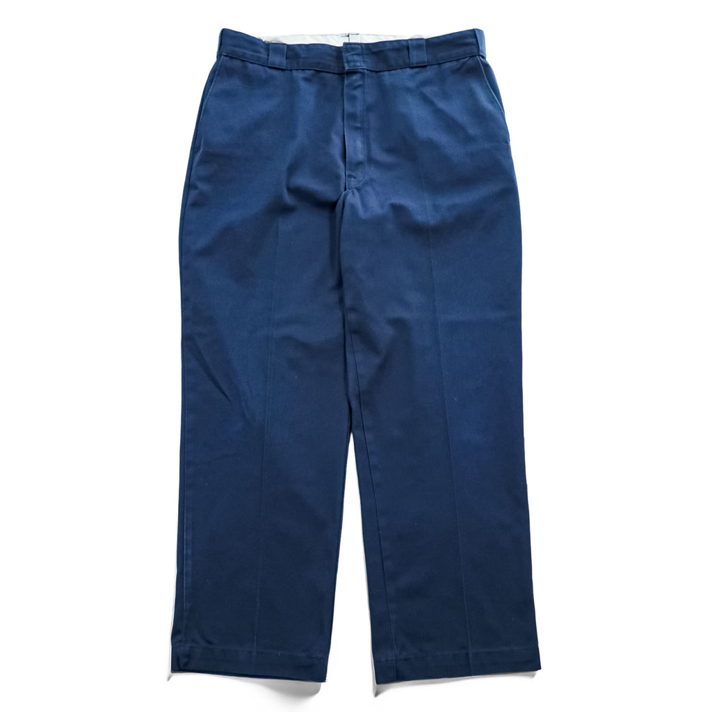 Dickies 80年代 USA製 ヴィンテージ 874 ワークパンツ チノパンツ W40 L30 ネイビー