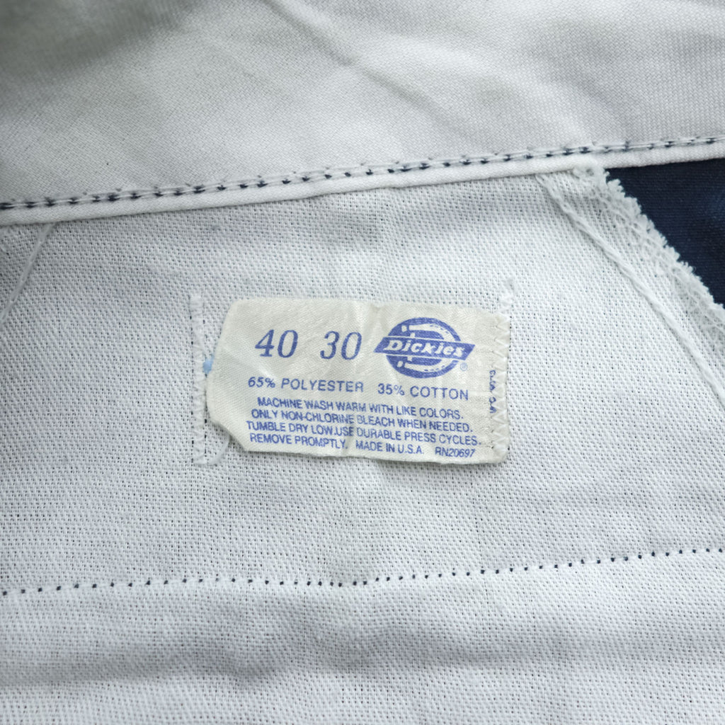 Dickies 80年代 USA製 ヴィンテージ 874 ワークパンツ チノパンツ W40 L30 ネイビー