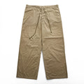 AURALEE 日本製 ワイドパンツ WASHED FINX TWILL EASY WIDE PANTS イージースラックス M ベージュ A9SP03TN