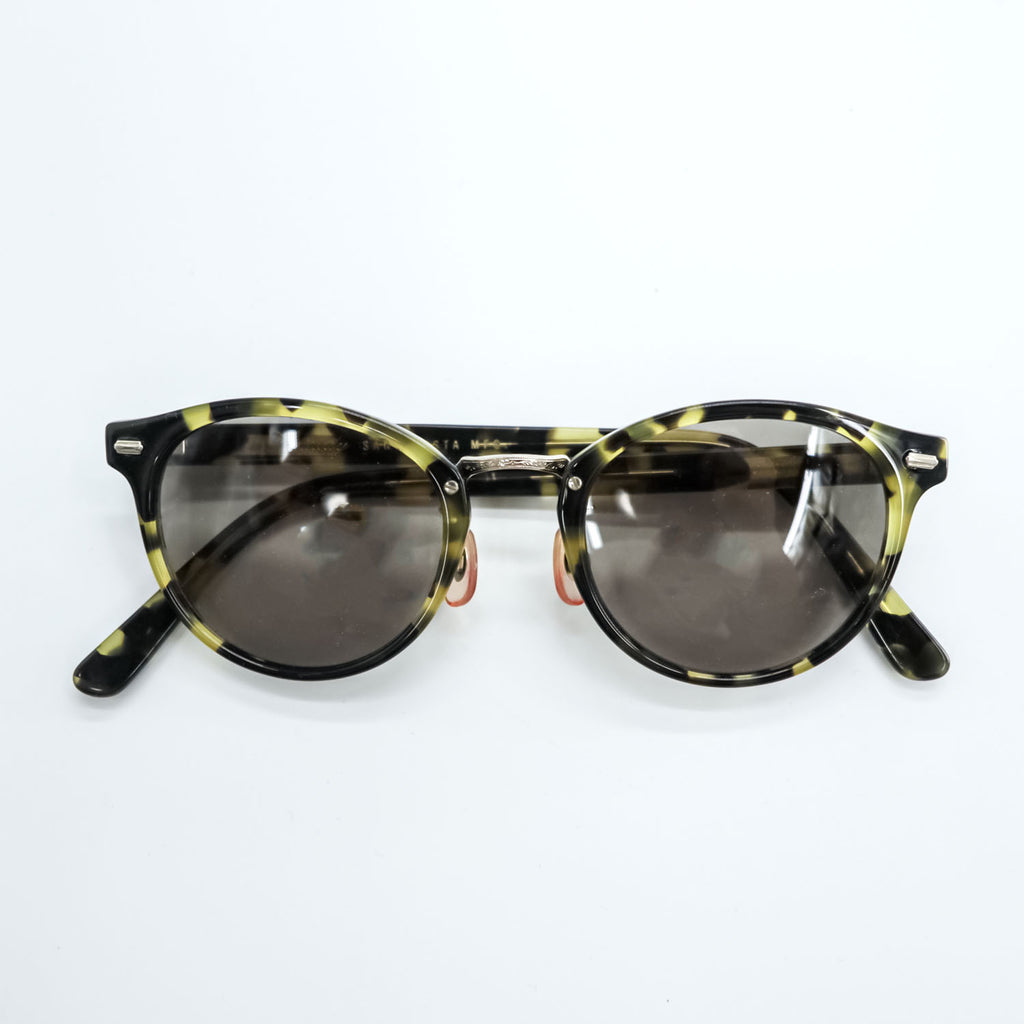 金子眼鏡 ( KANEKO OPTICAL ) 日本製 サングラス ボストン Kennedy Sunglasses SANDINISTA MFG ベッコウ Made in SABAE