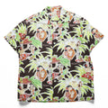 SUN SURF アロハシャツ ROYAL HAWAIIAN 半袖 オープンカラーシャツ L 50年代 実名復刻 SPECIAL EDITION シアサッカー 開襟
