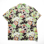 SUN SURF アロハシャツ ROYAL HAWAIIAN 半袖 オープンカラーシャツ L 50年代 実名復刻 SPECIAL EDITION シアサッカー 開襟
