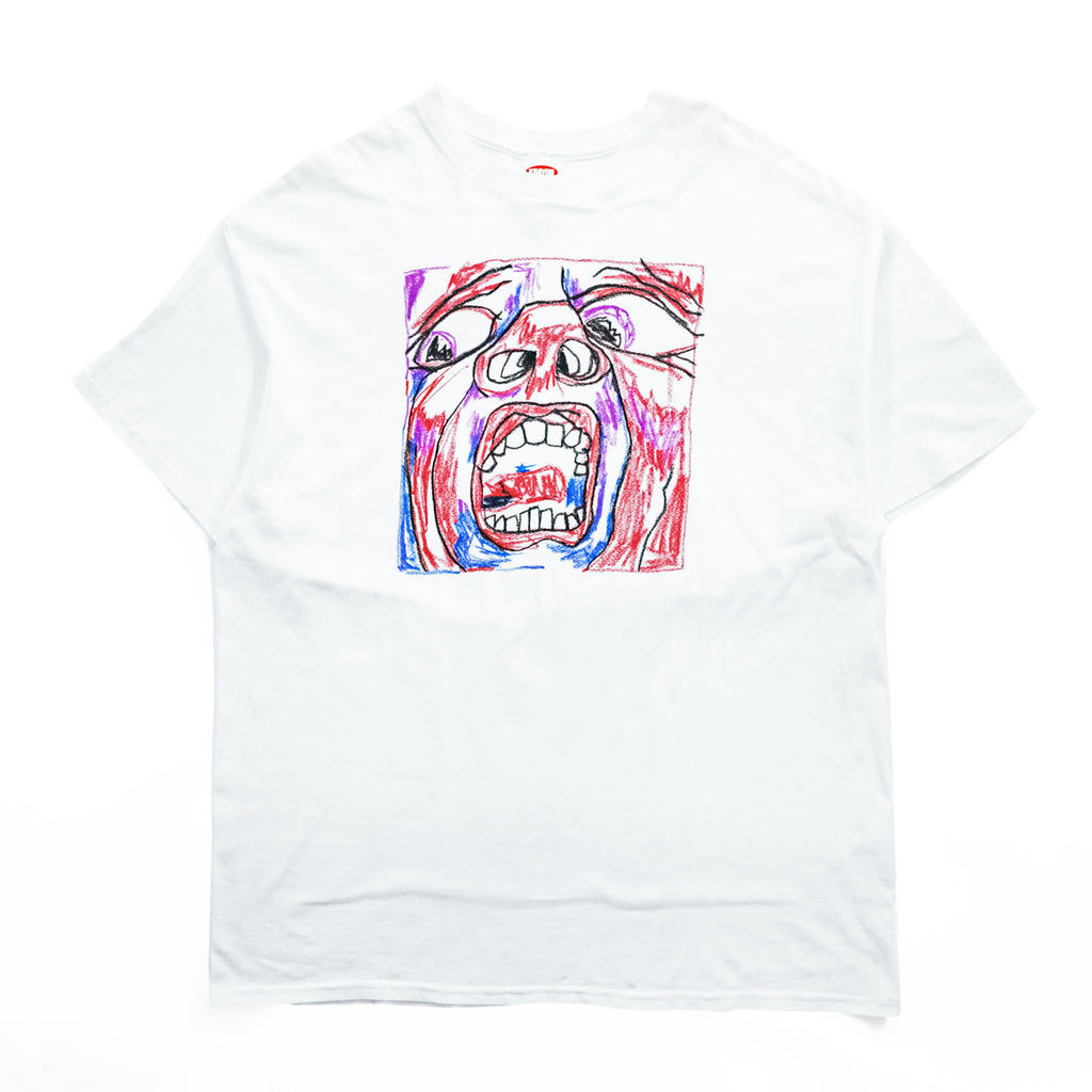 KRAYON GANG Tシャツ XL ホワイト キングクリムゾン ロックバンド SCHIZOID MAN