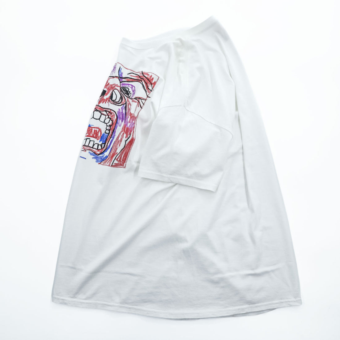 KRAYON GANG Tシャツ XL ホワイト キングクリムゾン ロックバンド SCHIZOID MAN