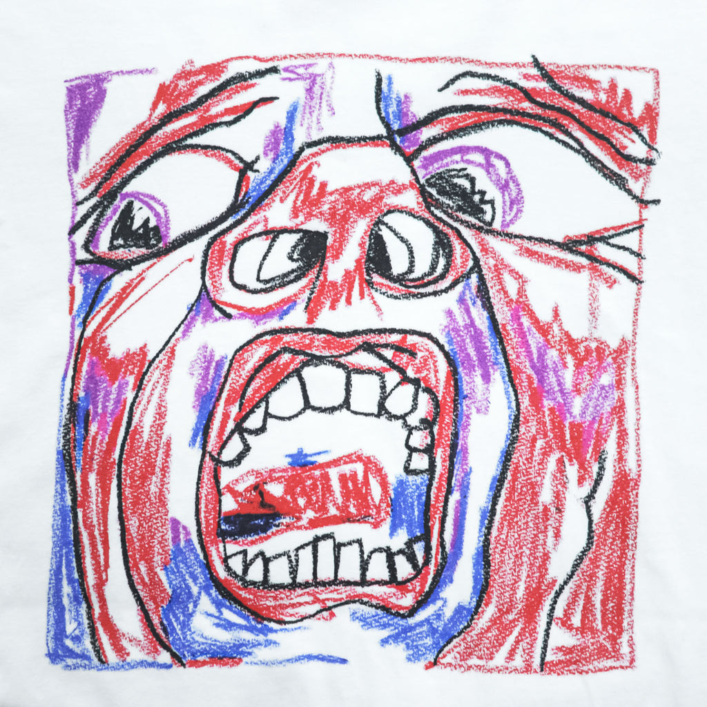 KRAYON GANG Tシャツ XL ホワイト キングクリムゾン ロックバンド SCHIZOID MAN