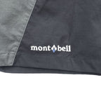 mont-bell キャニオンショーツ ナイロン ショートパンツ ハーフパンツ L グレー ストレッチ リップストップ ベルト付 1105529