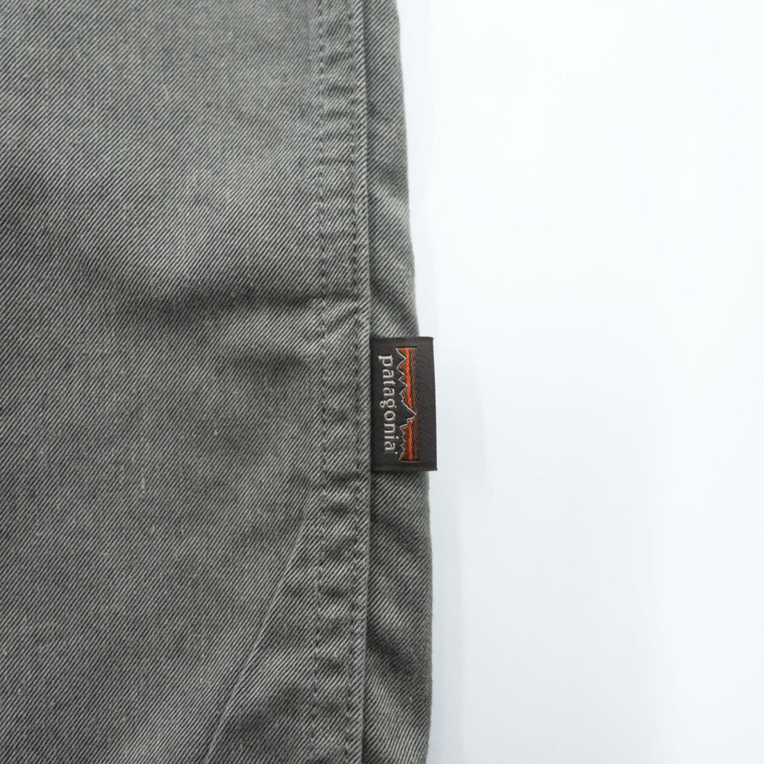 Patagonia ショップシャツ 半袖 ワークシャツ S グレー ヘンプ オーガニックコットン 比翼 オープンカラー 開襟 53295