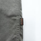 Patagonia ショップシャツ 半袖 ワークシャツ S グレー ヘンプ オーガニックコットン 比翼 オープンカラー 開襟 53295