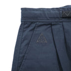NIKE ACG ウーブンカーゴパンツ WOVEN CARGO PANTS M ネイビー ブラック ストレッチ ワイド マルチポケット ベルト付 CD7646-010