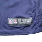 NIKE ゲームシャツ Tシャツ L ネイビー 両面プリント NFL ON FIELD PATRIOTS ナンバリング ユニフォーム