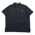 Polo Ralph Lauren Short Sleeve Polo Shirt, XL, Black, with Small Pony Logo Embroidery