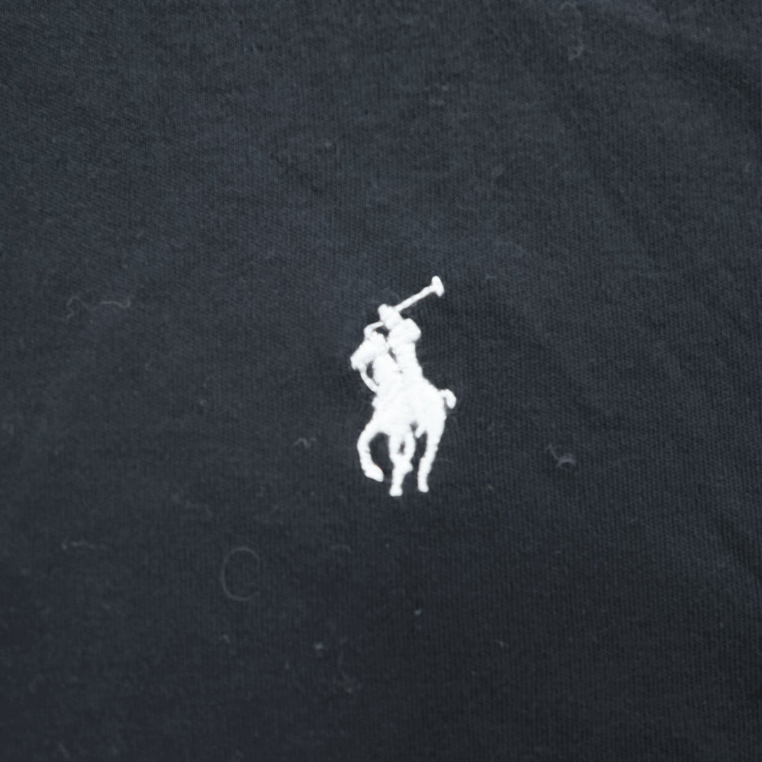 Polo Ralph Lauren Short Sleeve Polo Shirt, XL, Black, with Small Pony Logo Embroidery