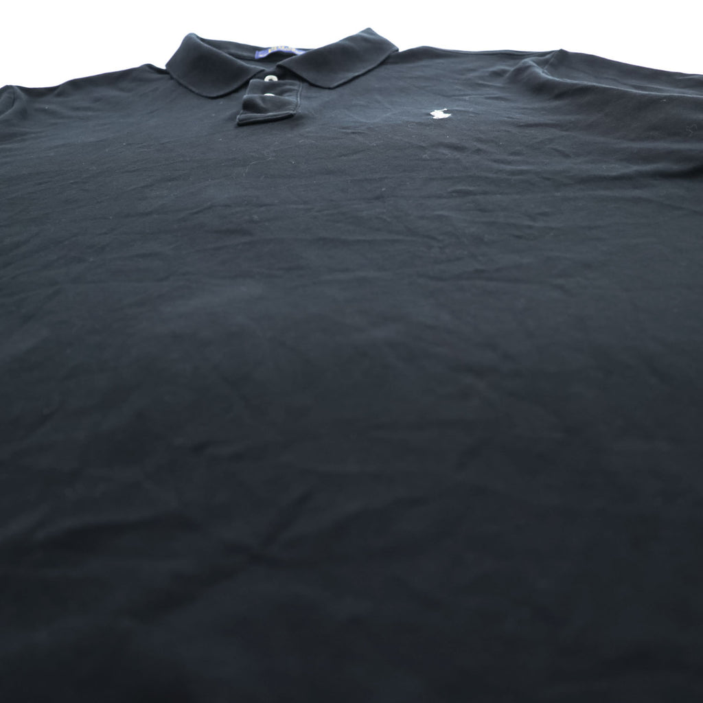 Polo Ralph Lauren Short Sleeve Polo Shirt, XL, Black, with Small Pony Logo Embroidery
