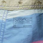 Patagonia Wavefarer Boardshorts 19in 86622 SP20 Fitz Stripe Joya Blue Recycled Nylon Surf Shorts