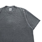 SHAKA Drop Shoulder Garment Dye T-Shirt M, Gray, Vintage Finish, Super Max Heavy Fade