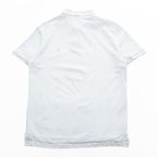 Polo Ralph Lauren Polo Shirt, Size L, White, Small Pony Logo Embroidery, Custom Slim Fit, Piqué Knit