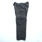 The North Face Paramount Convertible Hiking Cargo Pants Charcoal Gray Zip Off Nylon Belted Men’s L
