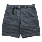 The North Face Paramount Convertible Hiking Cargo Pants Charcoal Gray Zip Off Nylon Belted Men’s L