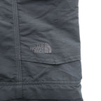 The North Face Paramount Convertible Hiking Cargo Pants Charcoal Gray Zip Off Nylon Belted Men’s L