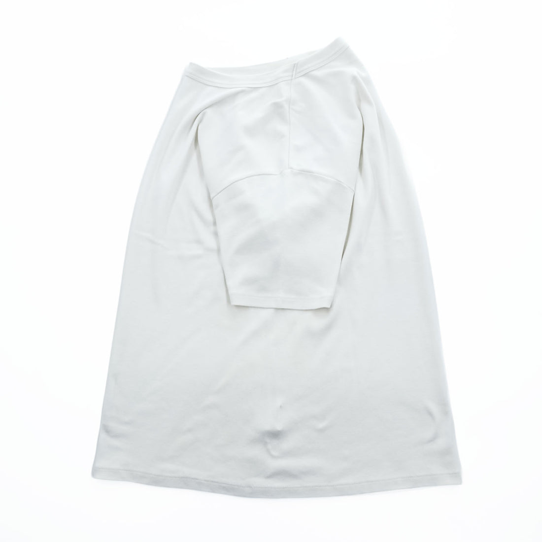 LE (COMOLI / L'ECHOPPE) Japan Made T-Shirt FREE White Ribbed T-Shirt 23-071-053-2000-1-0