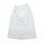 LE (COMOLI / L'ECHOPPE) Japan Made T-Shirt FREE White Ribbed T-Shirt 23-071-053-2000-1-0