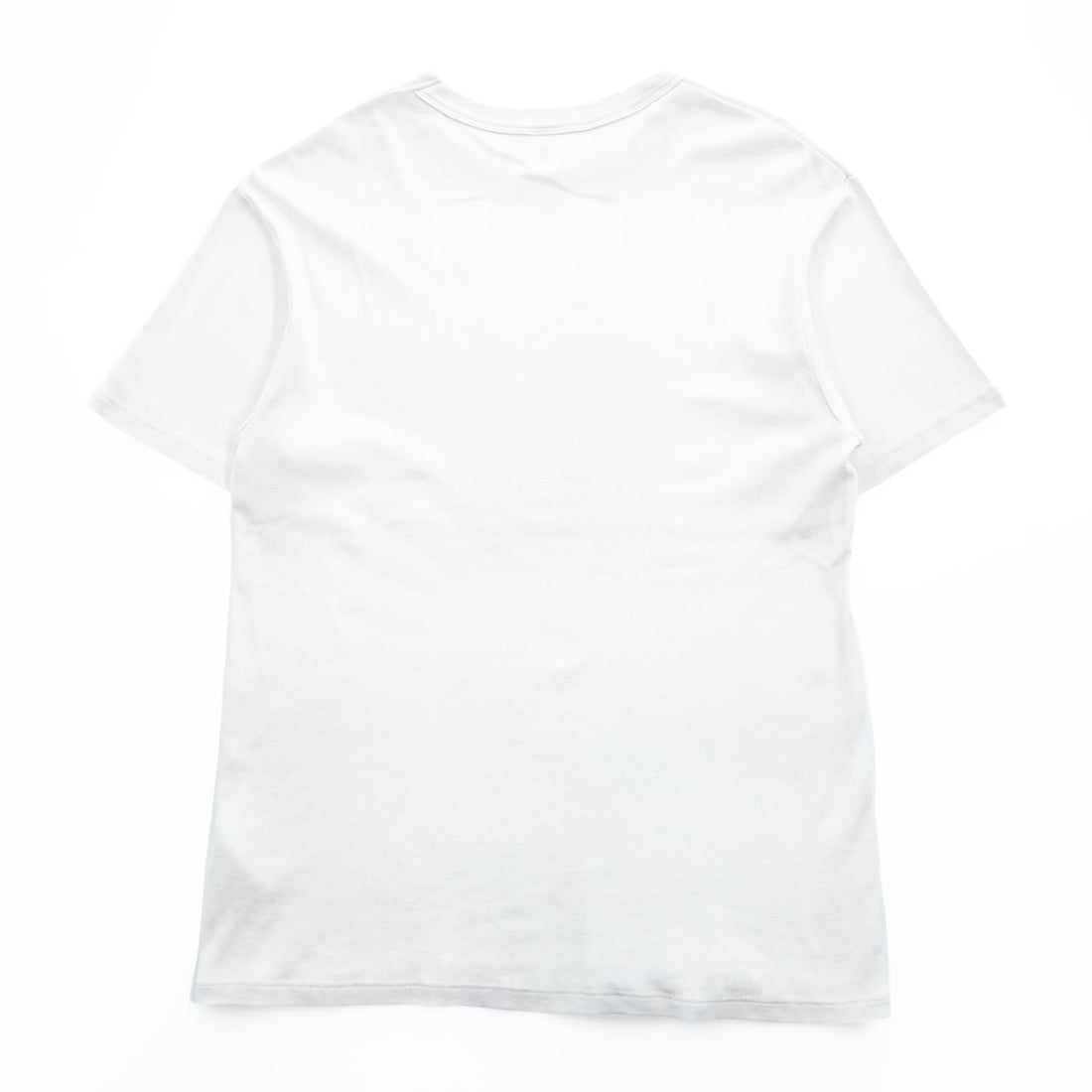LE (COMOLI / L'ECHOPPE) Japan Made T-Shirt FREE White Ribbed T-Shirt 23-071-053-2000-1-0