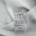 LE (COMOLI / L'ECHOPPE) Japan Made T-Shirt FREE White Ribbed T-Shirt 23-071-053-2000-1-0