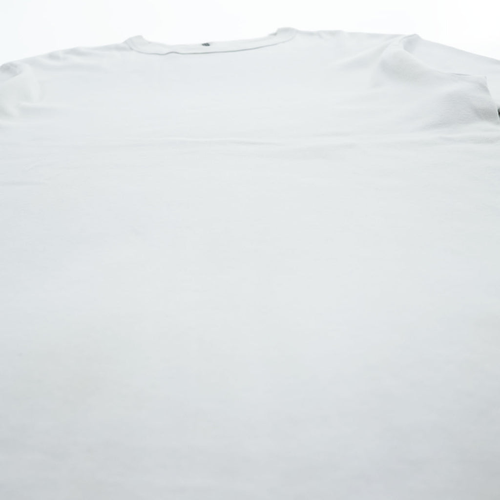 LE (COMOLI / L'ECHOPPE) Japan Made T-Shirt FREE White Ribbed T-Shirt 23-071-053-2000-1-0