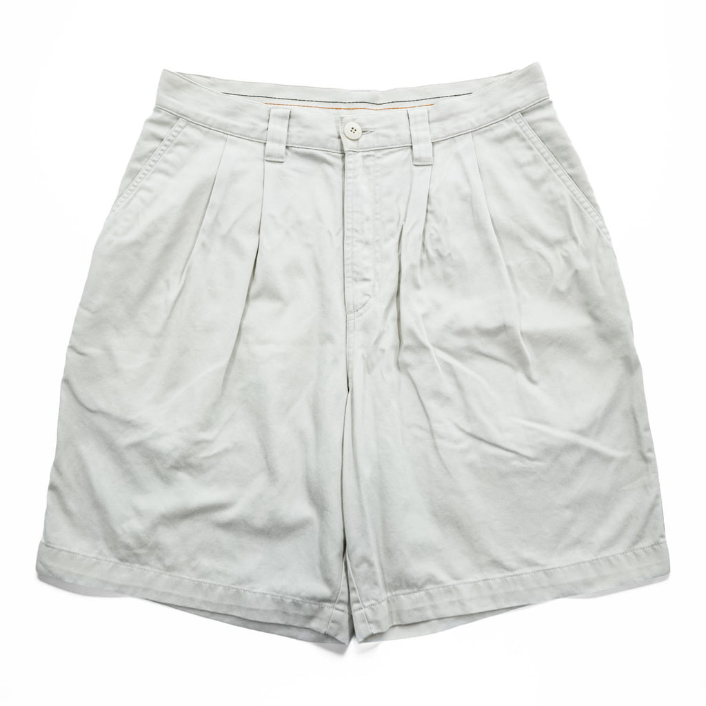 Patagonia Organic Cotton Pleated Chino Shorts Beige Ivory Made in Malaysia PO 5024 Men’s 30