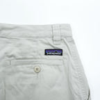 Patagonia Organic Cotton Pleated Chino Shorts Beige Ivory Made in Malaysia PO 5024 Men’s 30