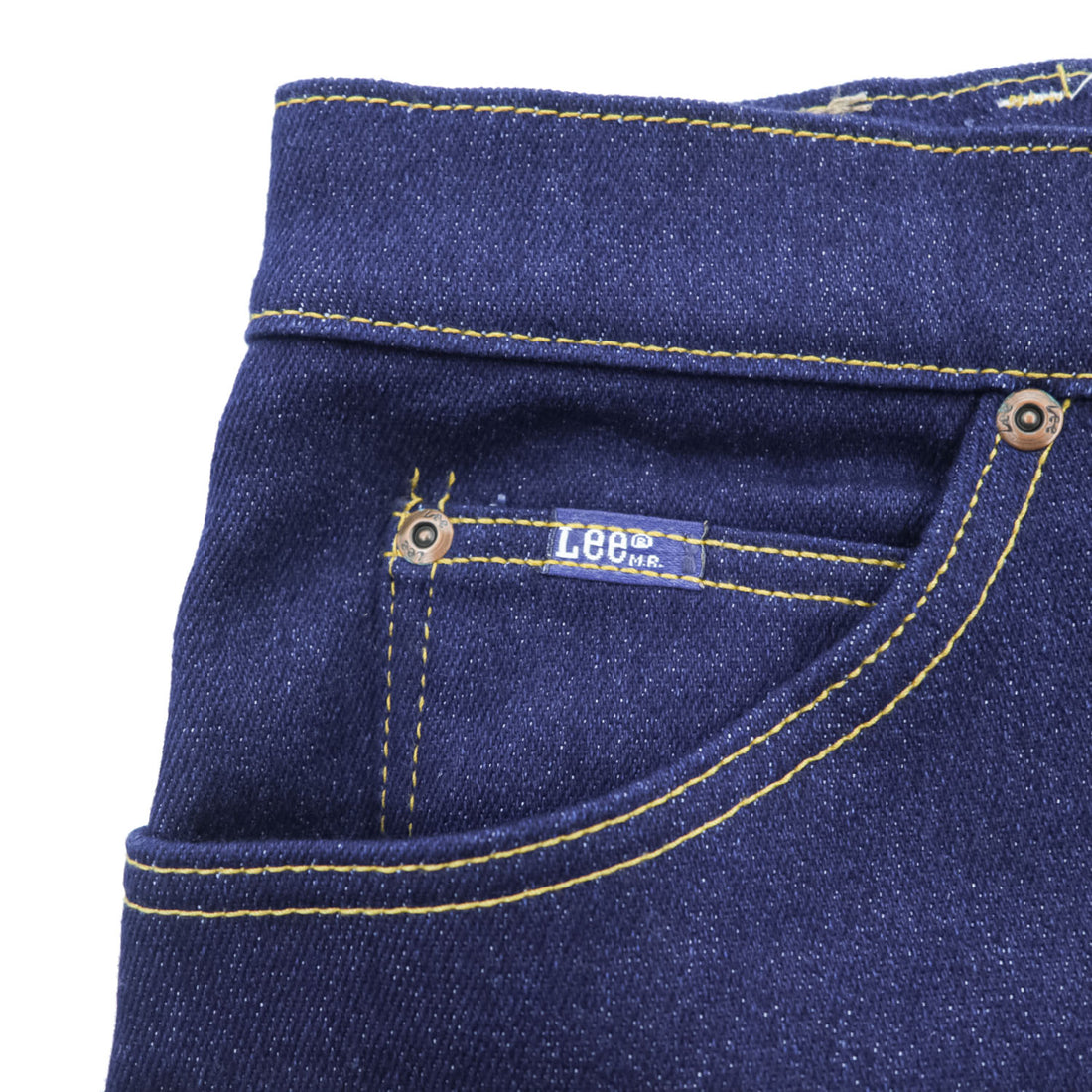 Lee 80年代 USA製 ヴィンテージ デニムパンツ W38 L30 インディゴ ブルー ストレッチ 濃紺 ジッパーフライ 204-2046