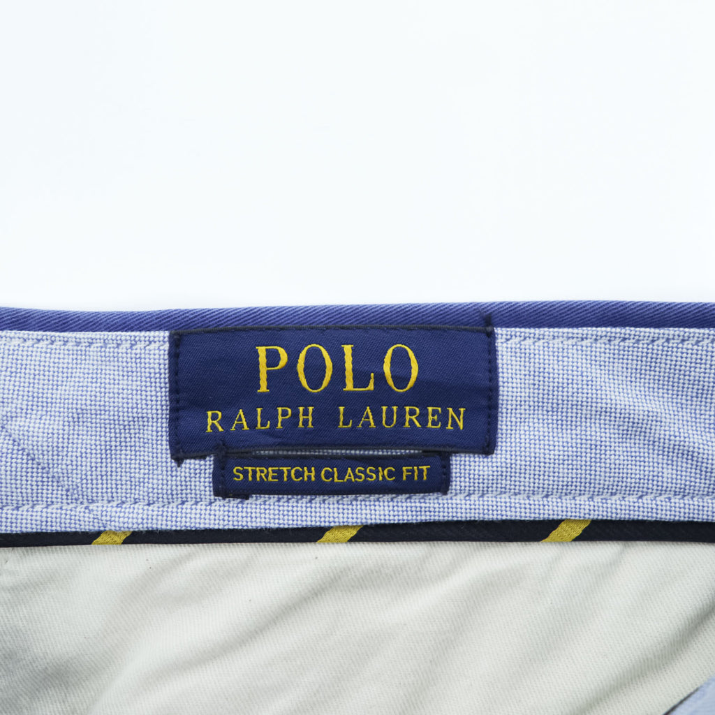 Polo Ralph Lauren ポロチノ ショーツ ショートパンツ ハーフパンツ M ブルー ストレッチ STRETCH CLASSIC FIT