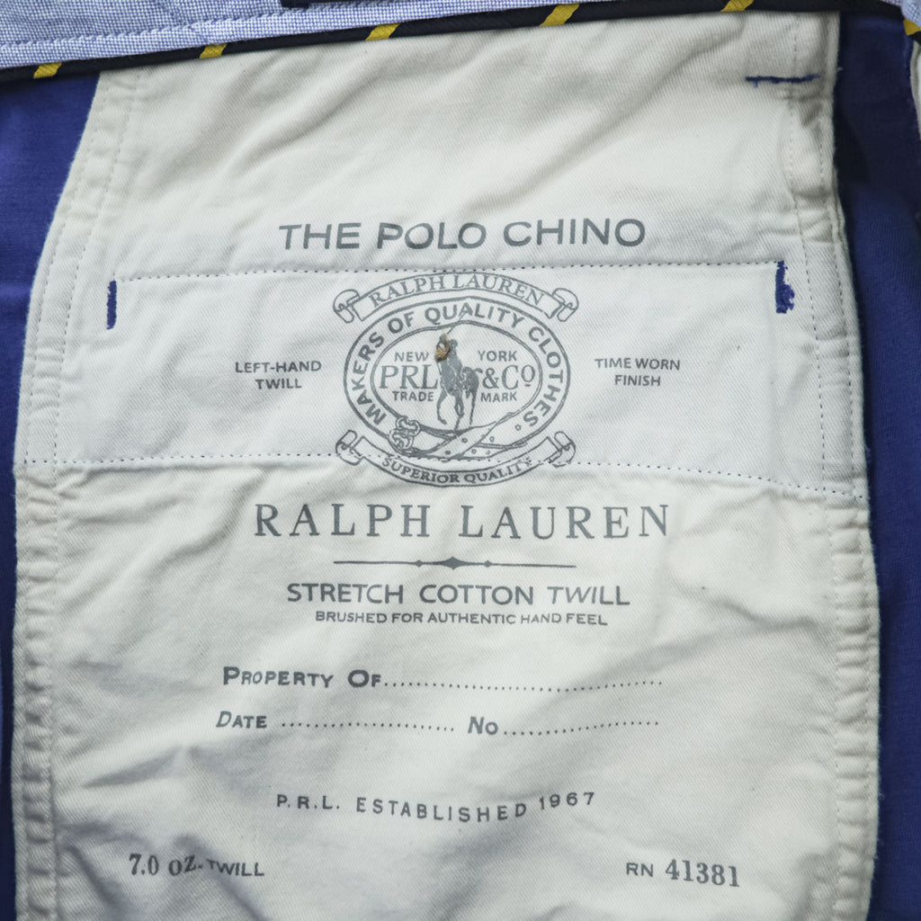 Polo Ralph Lauren ポロチノ ショーツ ショートパンツ ハーフパンツ M ブルー ストレッチ STRETCH CLASSIC FIT