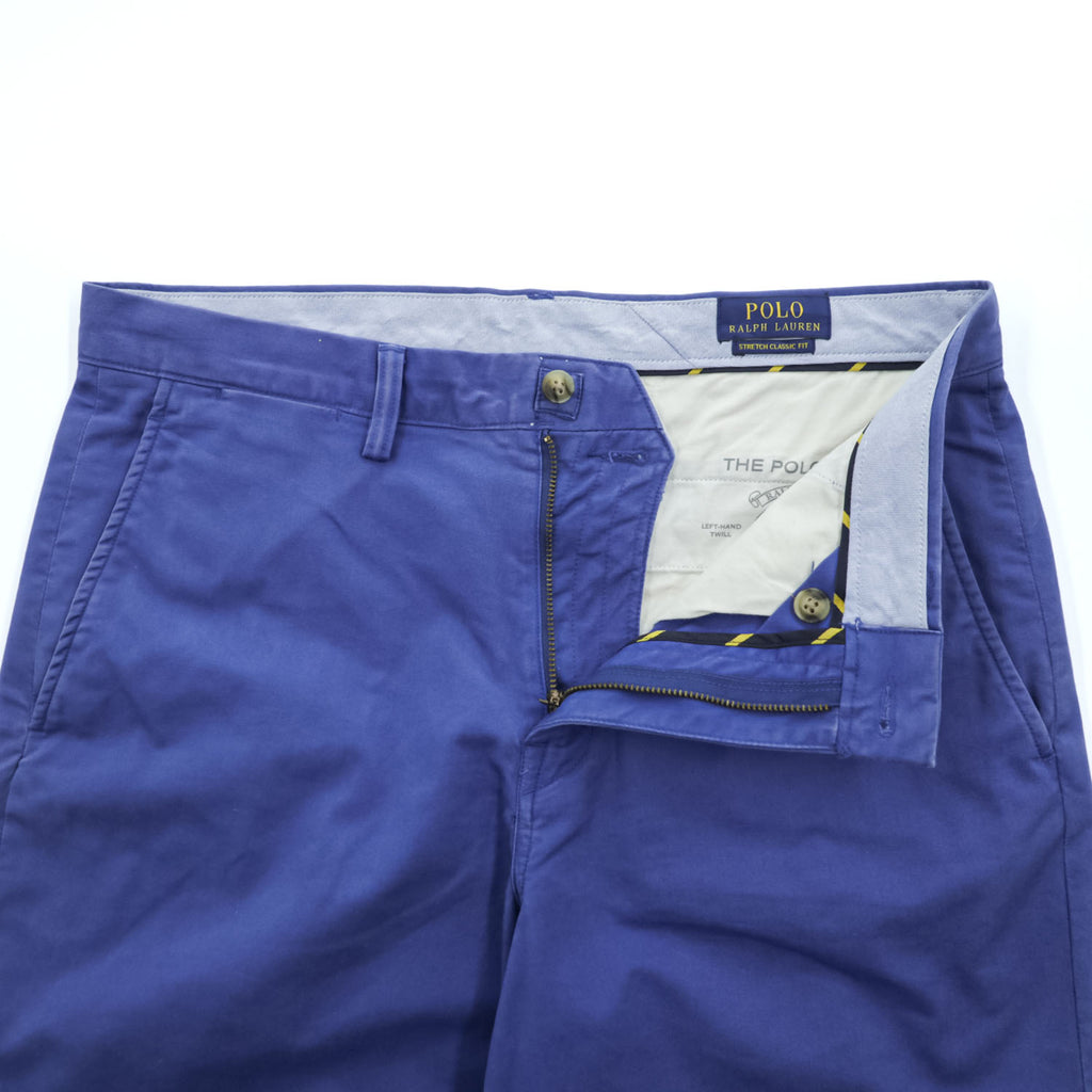 Polo Ralph Lauren ポロチノ ショーツ ショートパンツ ハーフパンツ M ブルー ストレッチ STRETCH CLASSIC FIT