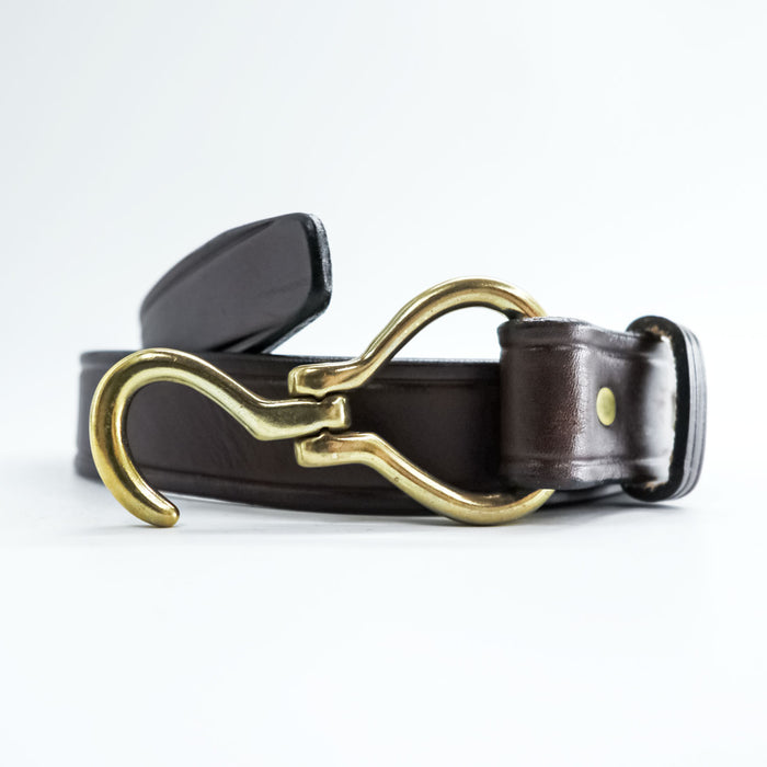 TORY LEATHER レザー フーフピック ベルト 34インチ ブラウン HOOF PICK BELT 真鍮 フック 2260 USA製