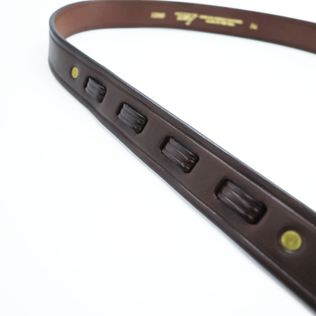 TORY LEATHER レザー フーフピック ベルト 34インチ ブラウン HOOF PICK BELT 真鍮 フック 2260 USA製