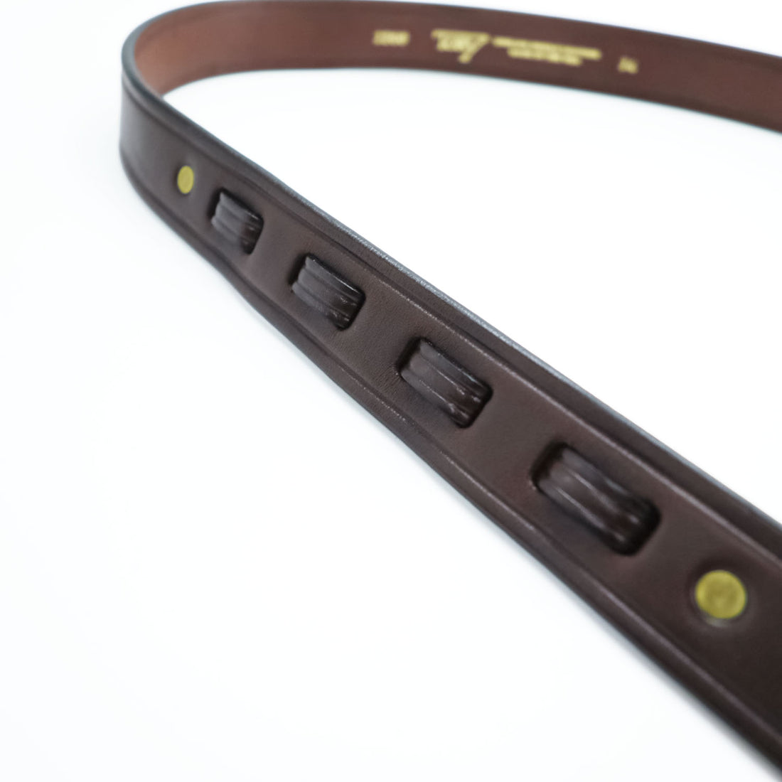 TORY LEATHER レザー フーフピック ベルト 34インチ ブラウン HOOF PICK BELT 真鍮 フック 2260 USA製